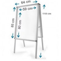 CABALLETE PUBLICITARIO, PANEL PUBLICITARIO, SOPORTE PARA CARTEL